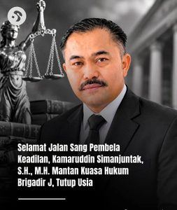 Selamat Jalan Bapak Kamarudin Simanjuntak