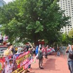 AKSI GABUNGAN FABEM DAN ORMAS KEPUNG KPK BONGKAR OLIGARKI, TANGKAP DAN ADILI NUSRON WAHID BESERTA KRONI-KRONI KORUPTOR!