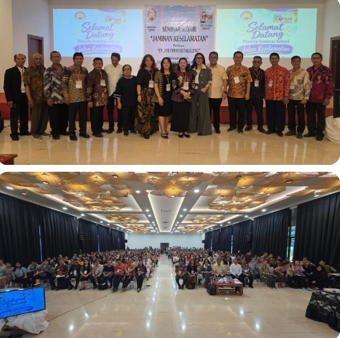 JAMINAN KESELAMATAN  TEMA SEMINAR SEHARI MUKI DEPOK DI LEMBUR KURING