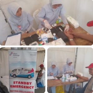 Mitra Keluarga Deltamas Hadirkan Stan Emergency di SOLIDARITY RACE CBBC Aeon Mall Deltamas