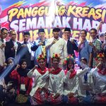 Panggung kreasi semarak hari sumpah pemuda RW 01 Pondok Cina
