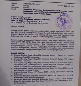 Tiga Bulan Mandek, Aktivis Soroti Integritas Pengawasan Komjak dan Jamwas Kejaksaan Agung